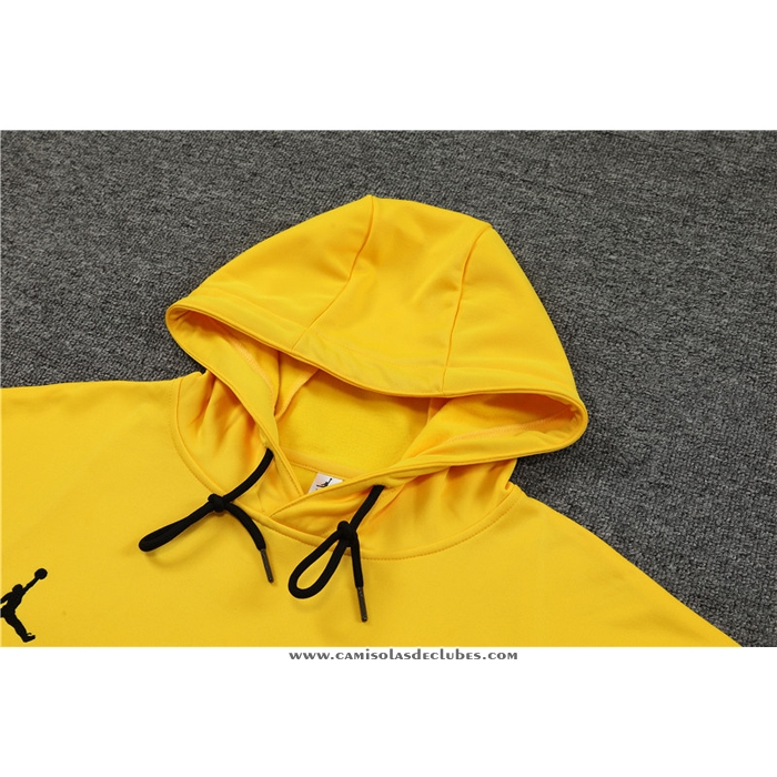 Fato de Treino Hoodie
 Paris Saint-Germain Jordan 2023 Crianca
 Amarelo
